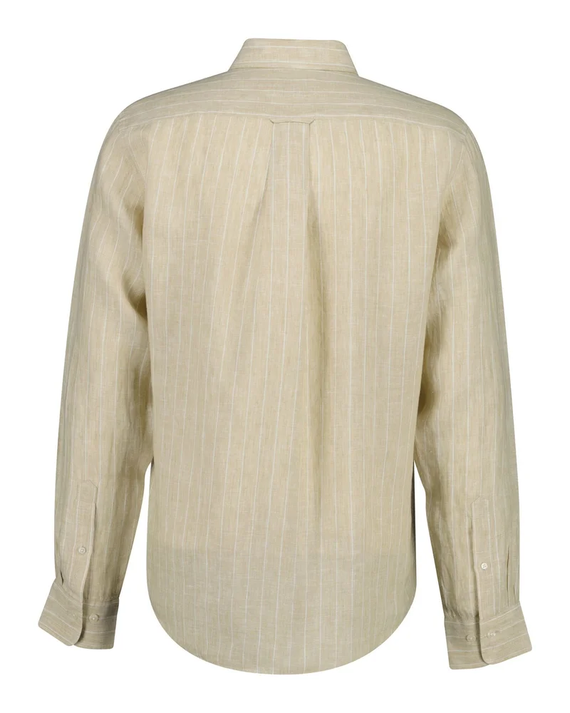 غانت Regular Linen Stripe Shirt